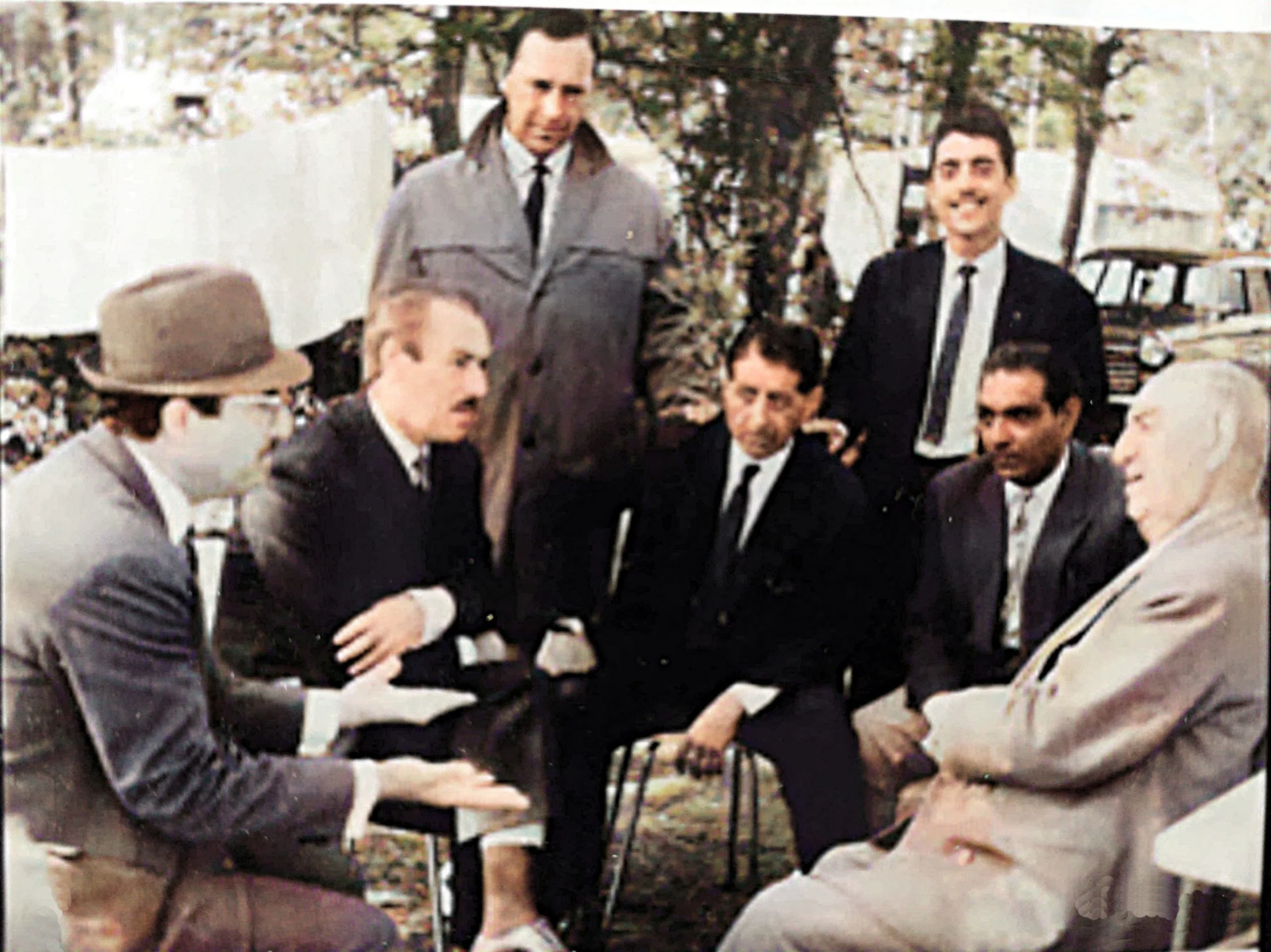 Clément Le Cossec et le père de Manico Jimenez à droite