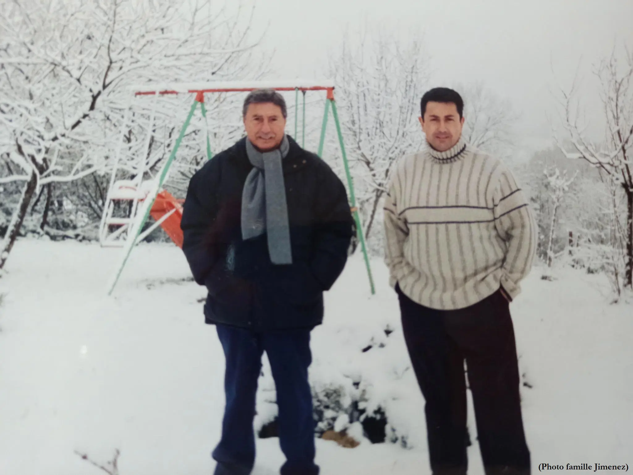 Le Pasteur Manico et son fils Mario