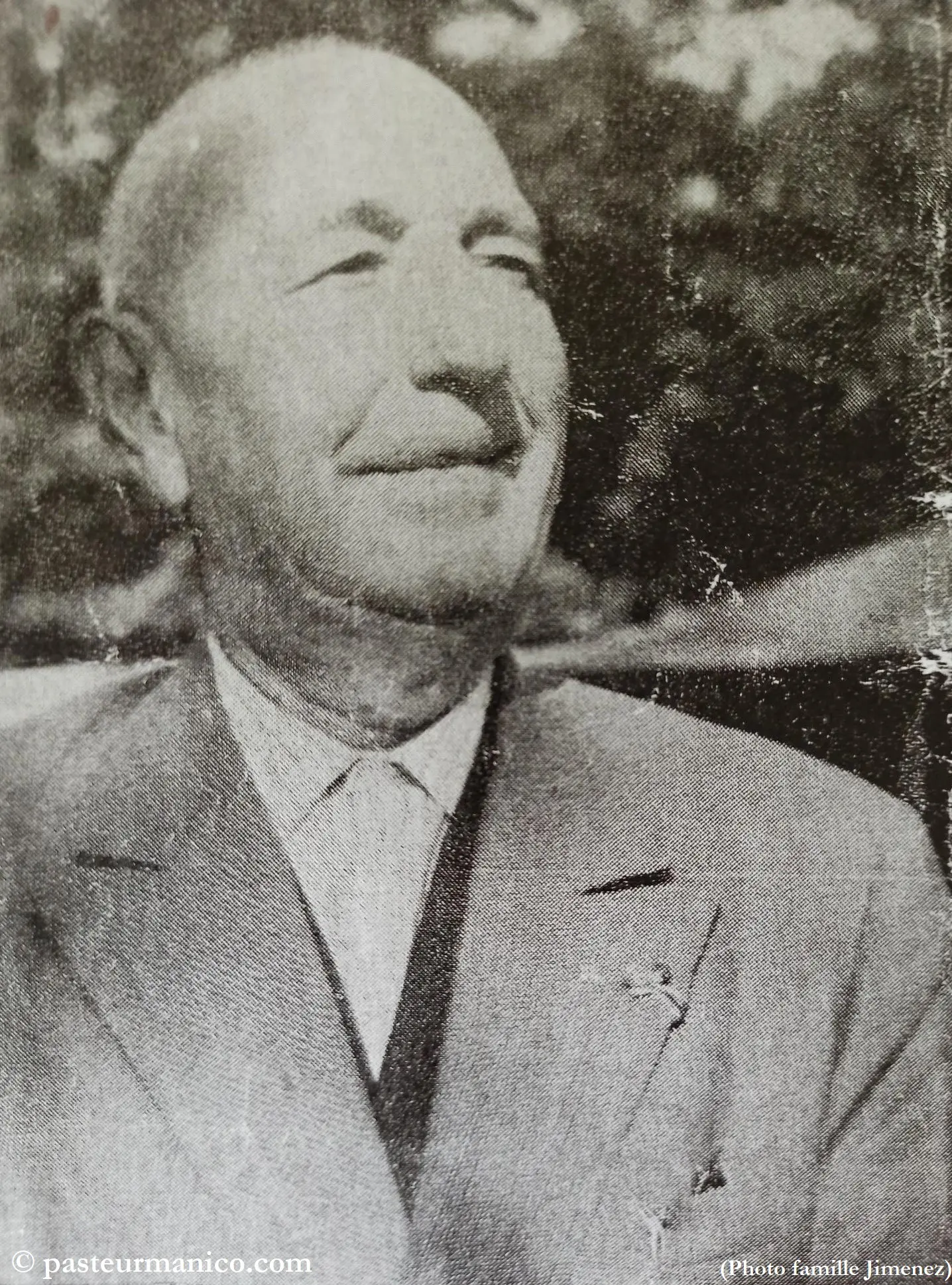 Pierre Jimenez ; père du pasteur Manico
